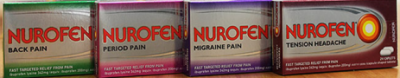 Nurofen Specific Pain products landscape